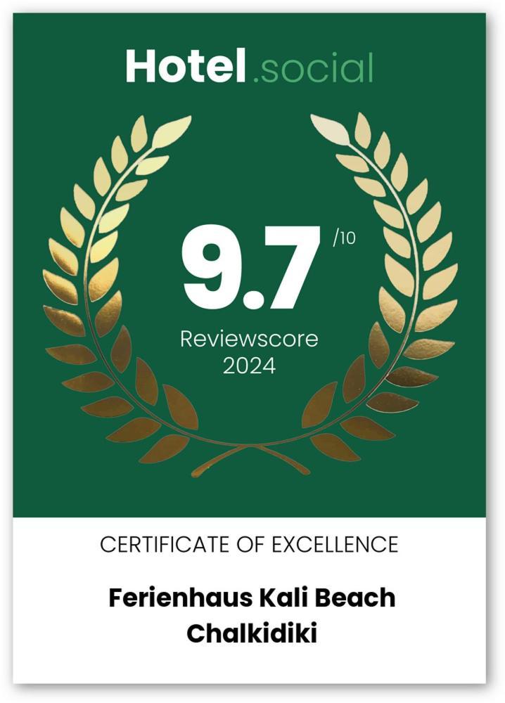Ferienhaus Kali Beach Chalkidiki Nea Kallikrateia Εξωτερικό φωτογραφία